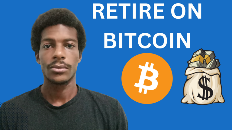 Retire on bitcoin