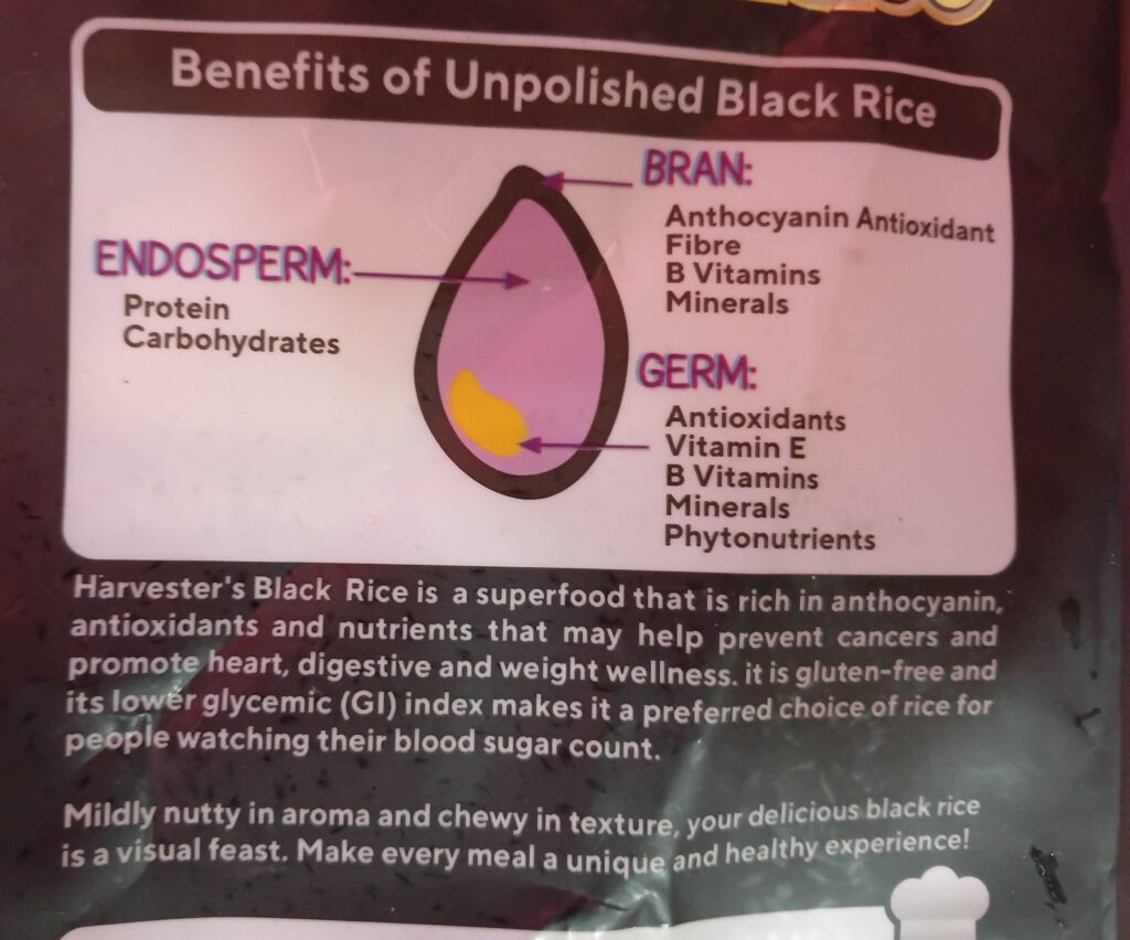 Black rice benefits
